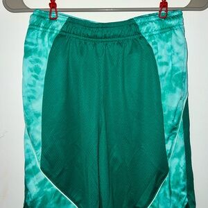 All in Motion Green Athletic Shorts with Dynamic Design